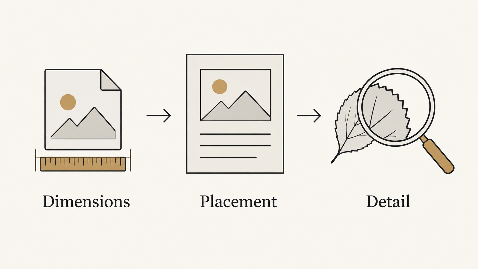Inspect exported files at their intended placement